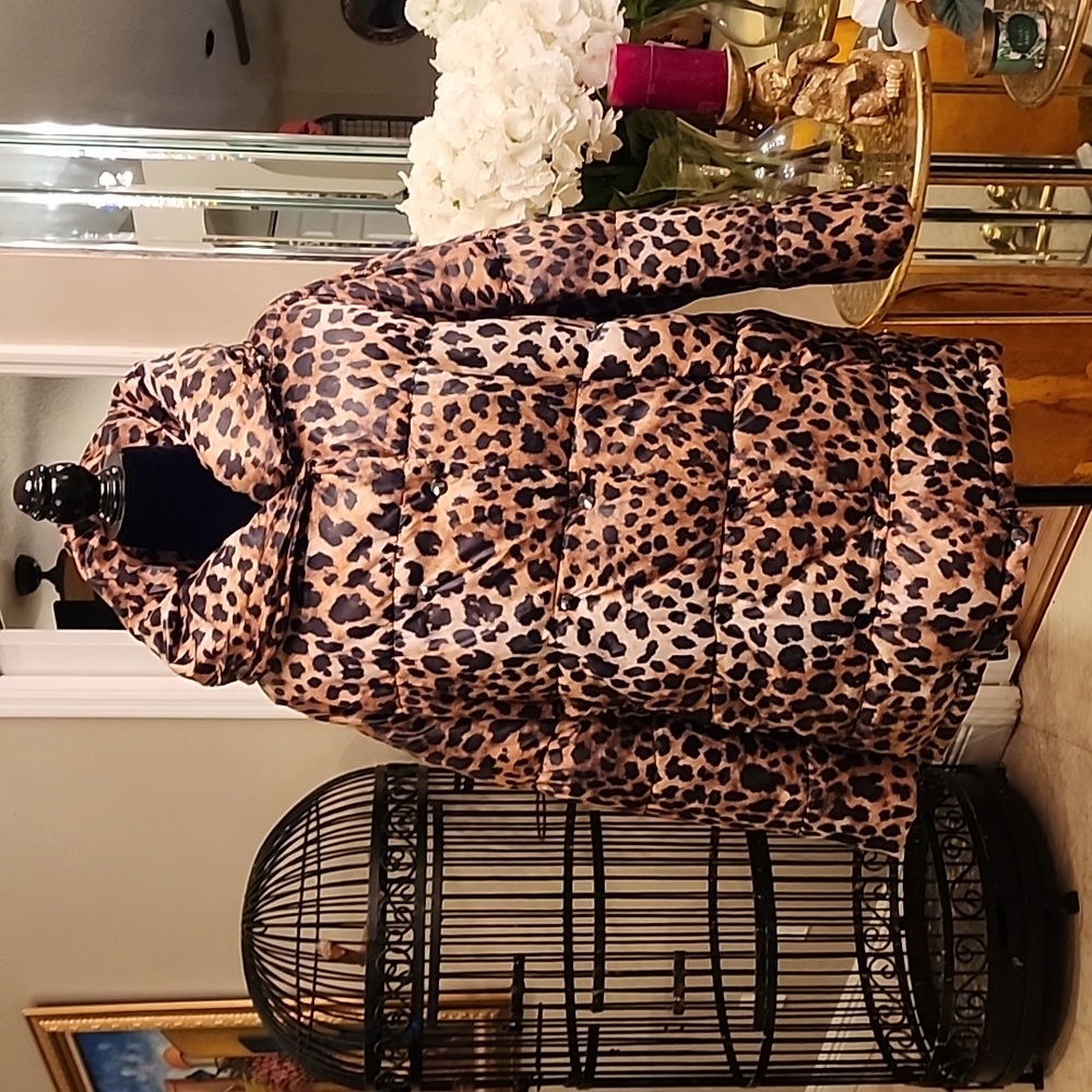 Puffer Zara Leopard 🐆 coat